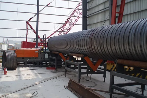 Corrugated Steel Infrastructure Pipe