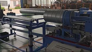 DDGJ-1.2-1500-ZY Spiral Duct Forming Machine