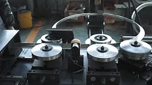 CNC Round Angle Flange Forming Machine