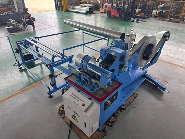 Spiral Duct Forming Machine (Integrated Type, 1800mm Diameter, 1.2mm Thickness)