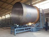 Corrugated Metal Pipe Machine