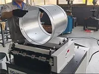 Duct Damper Rounding Machine FF-450