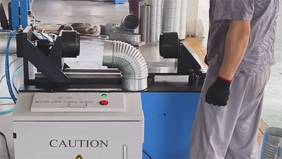 Corrugated Elbow Forming Machine BE-250