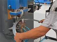 Round Angle Flange Butt Welding Machine DH-100