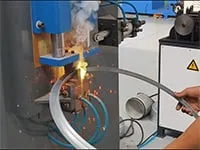 Round Angle Flange Butt Welding Machine DH-100